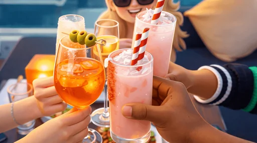 Brindisi con cocktail e drink